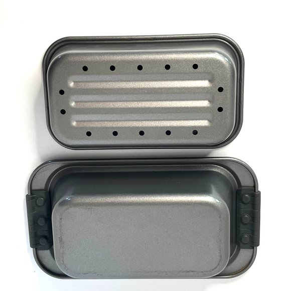 Analon Advanced Nonstick Bakeware Meatloaf/Loaf Pan Set with grips and Drip pan - Picture 5 of 9